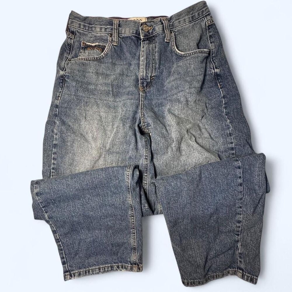 BDG Jeans Mid Wash Curved Silhouette Baggy Denim Barrel Leg Jeans Size 32W 32L